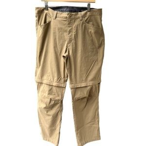 Eddie Bauer Nylon Convertible zip off hiking active‎ men's pants 38x30